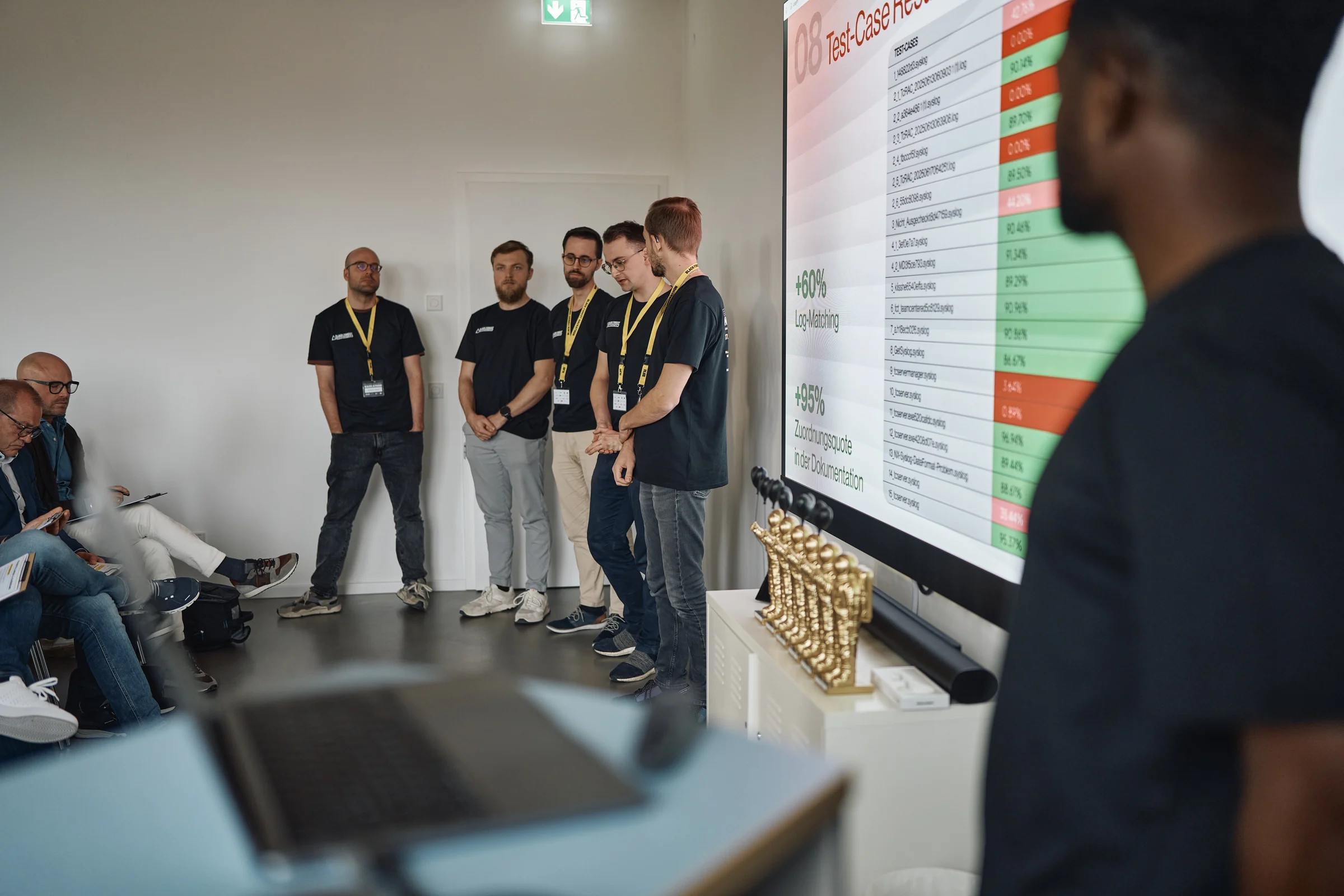 Teilnehmende während eines KI-Hackathons